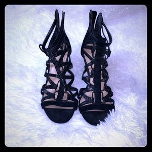 DSW black heels